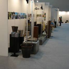 Stand auf der Kunstmesse Eunique 2010 in Stuttgart